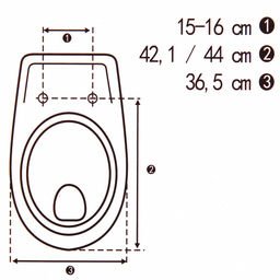 Сиденье для унитаза "Ирида"