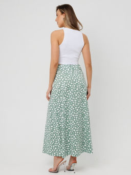 Юбка женская Ю-15 (кулирка) Тёмно-синий веер - Elenatex фото 38