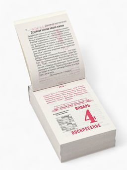 Календарь 2026 отрывной «Церковно-православный», 7.7×11.4 см