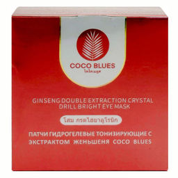 Coco Blues Патчи гидрогелевые тонизирующие с экстрактом женьшеня, 60 шт. 503015