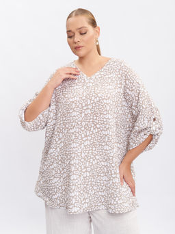 Блузка из муслина TU66501LEO18