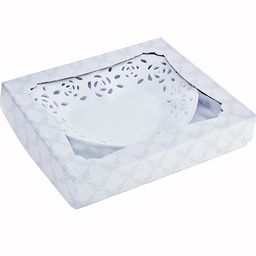 23821 Блюдо СЕРДЦЕ ажурное 23,5х21х4см МВ (х18) - Mayer&boch фото 4