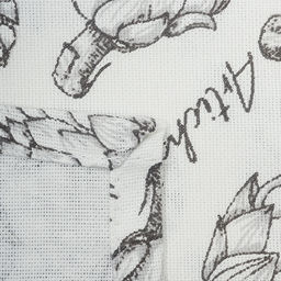 Скатерть 145х220, рогожка, 100 % хлопок, Артишоки ВБ 145х220 - Традиция фото 16