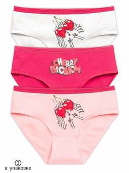 GULB3278/1(3шт. в упаковке) трусы для девочек