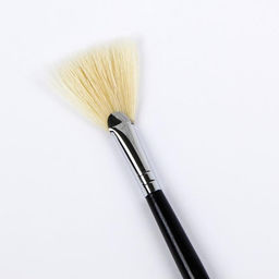 Набор кистей для рисования, 3 штуки, веерные, международный размер