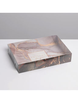 Цена за 5 шт. Коробка кондитерская Present, 18×12×3.5 см