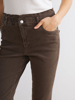 Slim Mom Kad?n Jean Pantolon