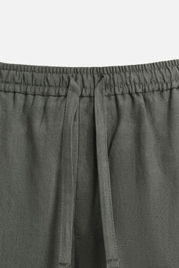 100% LINEN TROUSERS - Zara фото 43