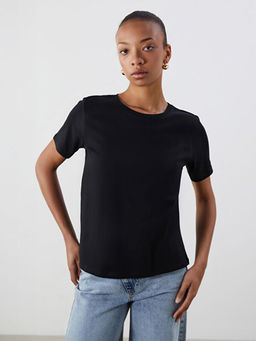 Bisiklet Yaka Kad?n Ti??rt 2li