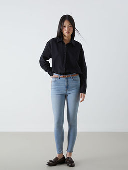 Beli Kemerli J?piter S?per Skinny Fit Jean Pantolon