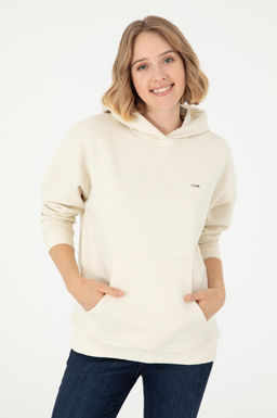 Женский кремовый свитшот - U.s. polo assn фото 3
