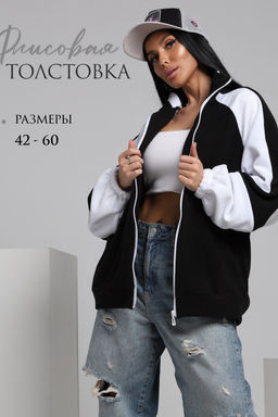 Флисовая толстовка зип ТФЛ01