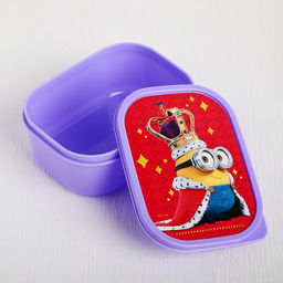 Цена за 2 шт. Ланч-бокс детский прямоугольный 500 мл, «Миньон», Гадкий Я