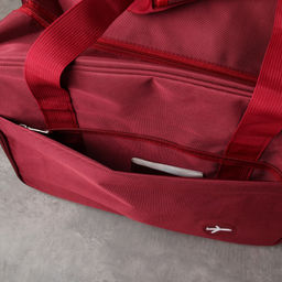 Сумка дорожная 40х22х31 см / BAG-65721/4 /уп 20/красная - Галеонтрейд фото 5