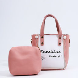 Сумка-тоут на молнии, цвет розовый - Simaland фото 3