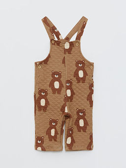 Bask?l? Erkek Bebek Tulum