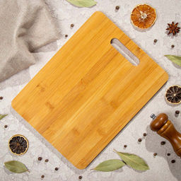 Доска разделочная бамбук, 30х23х1 см, прямоугольная, H-1118 (324412)