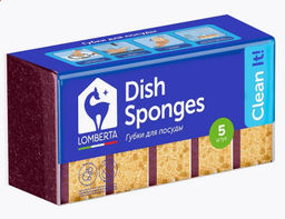 LOMBERTA губки кухонные (5шт) Интенсив Лаванда