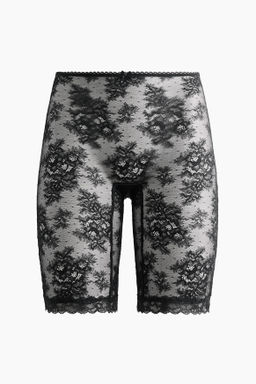 Culotte biker de encaje