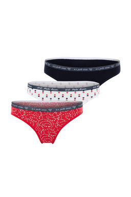 Нижняя часть женского нижнего белья красного цвета Неожиданная скидка в корзине