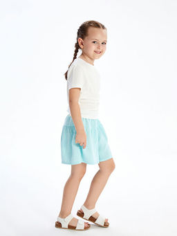 Beli Lastikli Basic M?slin K?z ?ocuk ?ort