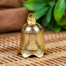 Цена за 2 шт. Колокольчик золото 5,5*4*4 см