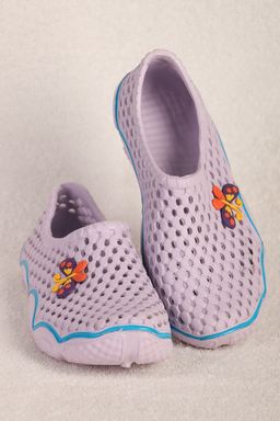 Тапочки для купания сиреневые