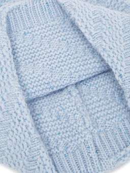 Шапка жен. анг+нейл+люр ZZ-BR55505 l.blue - Eleganzza фото 12