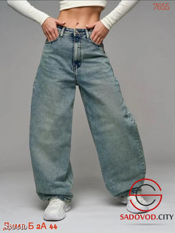 Джинсы с высокой посадкой