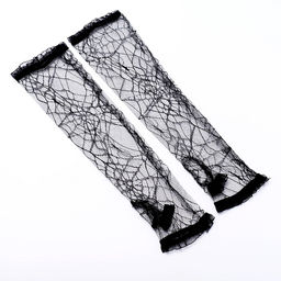 Карнавальный набор «Мадам паутина», плащ, перчатки, стразы