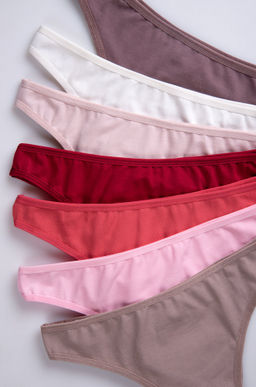 Женские трусы-танга 7шт Nicoletta  фото 2