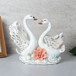 Статуэтка Лебеди 23х9х21 см / W3094 /уп 24/ - ГалеонТрейд фото 3