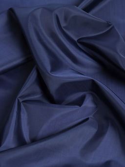 Цена за 100 шт. Подкладочная ткань таффета, 190Т, ширина 150 см, 100 м, полиэстер, тёмно-синяя