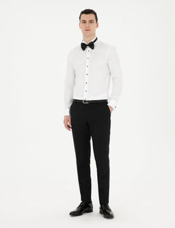 Beyaz Slim Fit Smokin G_mlek