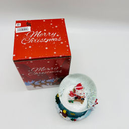 Новогодний декор - Снежный шар 13 см (стекло, свет, музыка) в ассортименте - Ип лебедев о.ю фото 14