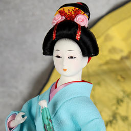 Сувенир коллекционный Гейша 23 см / 509-2 /уп 24/* - Галеонтрейд фото 10
