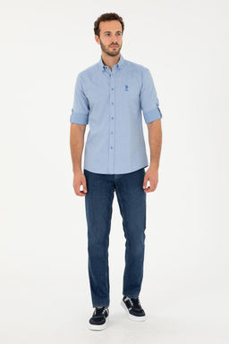 Erkek Saks Uzun Kollu G_mlek