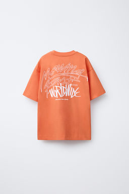 GRAFFITI PRINT T-SHIRT - Zara фото 2