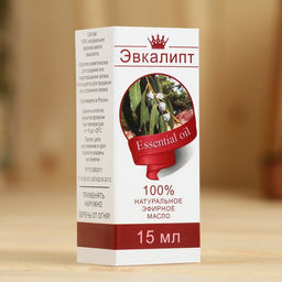 Эфирное масло Эвкалипт, флакон- капельница, аннотация, 15 мл, дезинфицирующее - Simaland фото 3