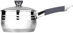 Сотейник LARA (нерж) серия MERCURY 16x7.5см,2.1л,капсулированное индукционное дно (LR03-47)  фото 3
