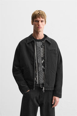 COMBINED DENIM JACKET - Zara фото 2