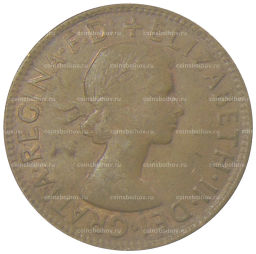 1 пенни 1963 года Австралия