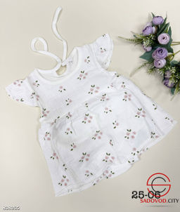 Боди-платье из мягкой ткани муслина