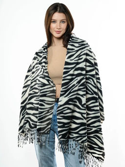 Яркий палантин с анималистичным принтом - Pretty mania фото 8