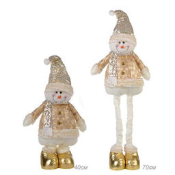 Цена за 1 шт. Новогоднее украшение Снеговик на телескопических ножках 55/74 см / RE2022 /уп 36/