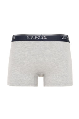 Мужское нижнее белье серого меланжа - U.s. polo assn фото 4