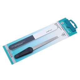 Zinger Маникюрный набор: пилка алмазная, абразивная пилка 3-х сторонняя 240/800/3000 грит / Classic SIS 03, 2 предмета