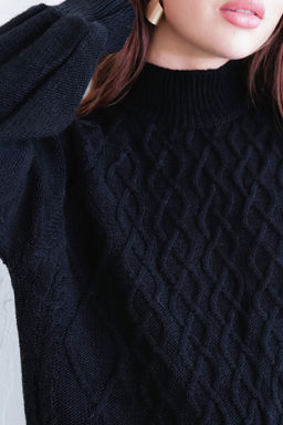 Martichelli Свитер-реглан чёрный  фото 5