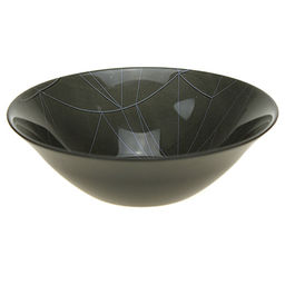 "Линеа Блэк (Linea Black)" Салатник стеклянный 380мл, д16см, h5см, Pasabahce (Россия)