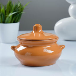 Цена за 2 шт. Горшок керамический для запекания 500 мл Лакомка ОБЧ00000358